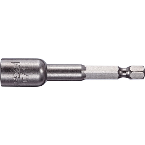Tourne-&eacute;crou, Embout 10 mm, Prise 1/4", 1-3/4" lo, Magn&eacute;tique We Share Industrial Supply