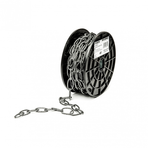 Decorator Chain, Carbon Steel, #10 x 40' (12.2 m) L, 35 lbs. (0.0175 tons) Load Capacity We Share Industrial Supply