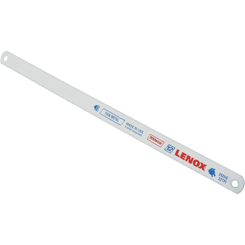 Lame de scie &agrave; m&eacute;taux avec technologie T2, Bim&eacute;tal, 10" lo, 32 dents par pouce We Share Industrial Supply