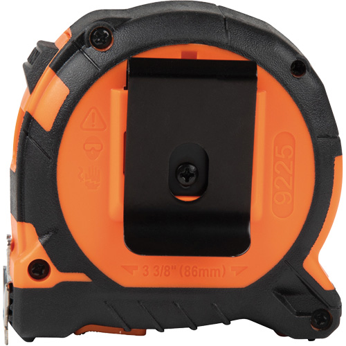 Magnetic Double-Hook Tape Measure, 25', Imperial Graduations We Share Industrial Supply