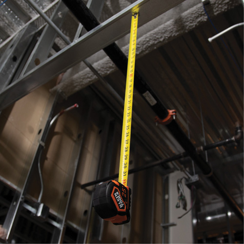 Magnetic Double-Hook Tape Measure, 25', Imperial Graduations We Share Industrial Supply