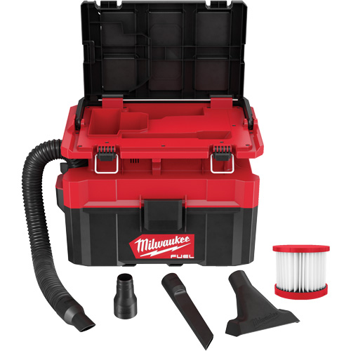 Aspirateur humide/sec sans fil M18 Fuel Packout (outil seulement), 18 V, Capacit&eacute; 2,5 gal. We Share Industrial Supply