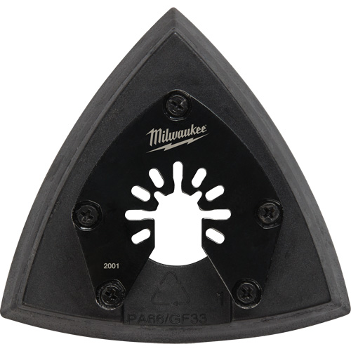 Patin de ponçage triangulaire 3-1/2" Open-Lok We Share Industrial Supply