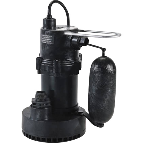 Pompe de puisard de s&eacute;rie 5.5, 35 gal./min, 115 V, 3,5 A, 1/4 CV We Share Industrial Supply