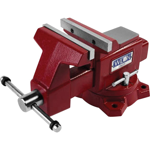 Utility Bench Vise, 5-1/2" Jaw Width, 3-1/4" Throat Depth We Share Industrial Supply