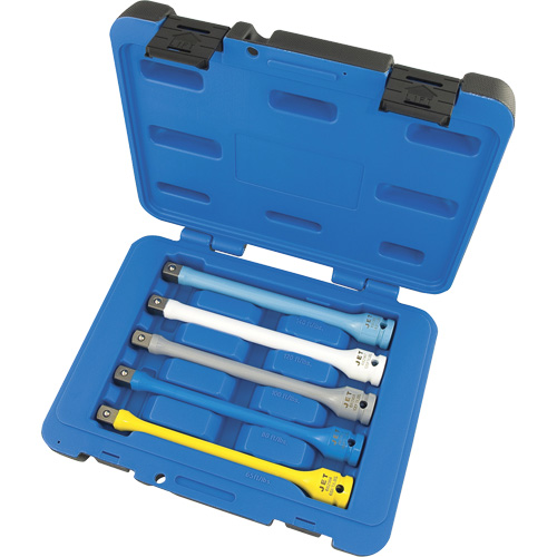 JTLE-5S Jeu de rallonges limiteurs de couple pour cl&eacute; &agrave; chocs, Prise 1/2", Couple de 65 lb-pi/80 lb-pi/100 lb-pi/120 lb-pi/140 lb-pi, Multiple We Share Industrial Supply