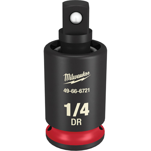 Shockwave Impact Duty Drive Universal Joint, Impact, 1/4" Drive, 1/4" Socket We Share Industrial Supply