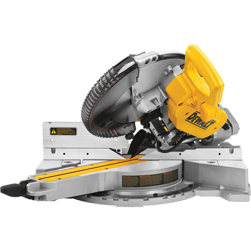 Double-Bevel Sliding Compound Mitre Saw, 12", 15 A, 120 V We Share Industrial Supply