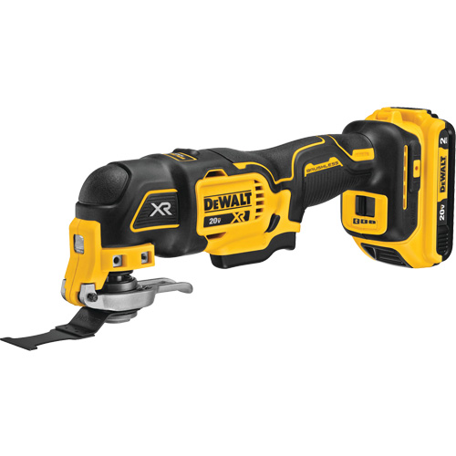 XR&reg; Brushless Cordless 3-Speed Oscillating Multi-Tool Kit, 20 V, Lithium-Ion We Share Industrial Supply