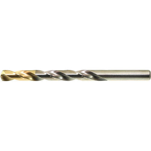 DRILLCO TiN Tipped Jobber Drill Bit, High Speed Steel, 1/16", 1-7/8" L, 7/8" Flute, 135° Point Angle We Share Industrial Supply
