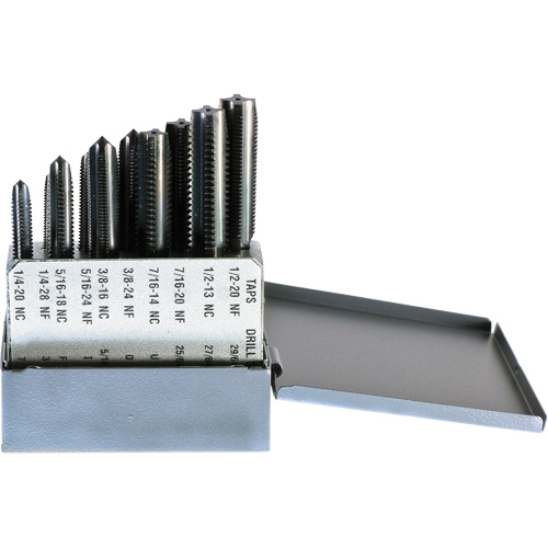 DRILLCO Tap Set, 10 Pieces We Share Industrial Supply