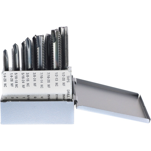 DRILLCO Tap Set, 10 Pieces We Share Industrial Supply