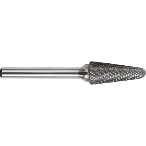 Fraise conique &agrave; embout sph&eacute;rique &agrave; simple coupe DRILLCO, SL-42L2 We Share Industrial Supply