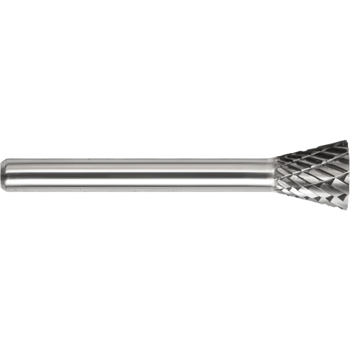 DRILLCO Double Cut Inverted Cone Burr, SN-1 We Share Industrial Supply