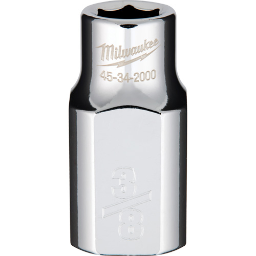 SAE Socket with Four Flat Sides, 3/8", 1/2" Drive, 6 Points We Share Industrial Supply