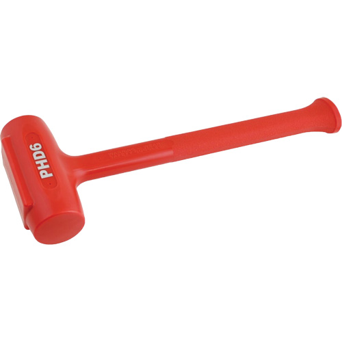 One-Piece Dead Blow Hammer, 5.5 lbs., Smooth Grip, 20" L We Share Industrial Supply