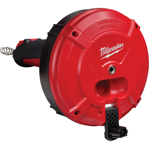 Furet Trapsnake avec dispositif d'alimentation et de retrait Cable-Drive, &eacute;lectrique, 25' Longueur du c&acirc;ble, 1/4" Diam&egrave;tre du c&acirc;ble We Share Industrial Supply