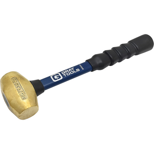 Masse en laiton, Poids de la t&ecirc;te 3 lb, 14" lo We Share Industrial Supply