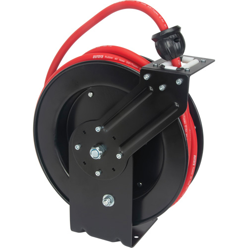 Hose Reel, Air/Water, 3/8" x 35', Single Hose, 300 psi We Share Industrial Supply