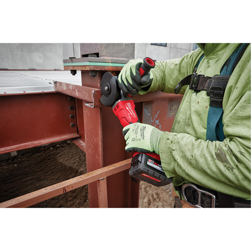 M18 Fuel Flathead Braking Grinder with Lock-On Slide Switch, 18 V, 5" Chuck, Lithium-Ion We Share Industrial Supply