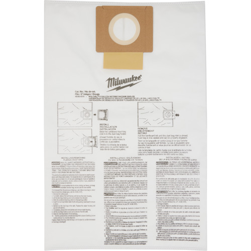 Fleece Dust Bags, 6 US Gal. We Share Industrial Supply
