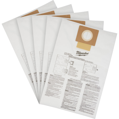 Fleece Dust Bags, 6 US Gal. We Share Industrial Supply