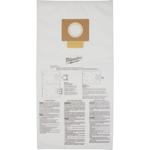Fleece Dust Bags, 9 US gal. We Share Industrial Supply