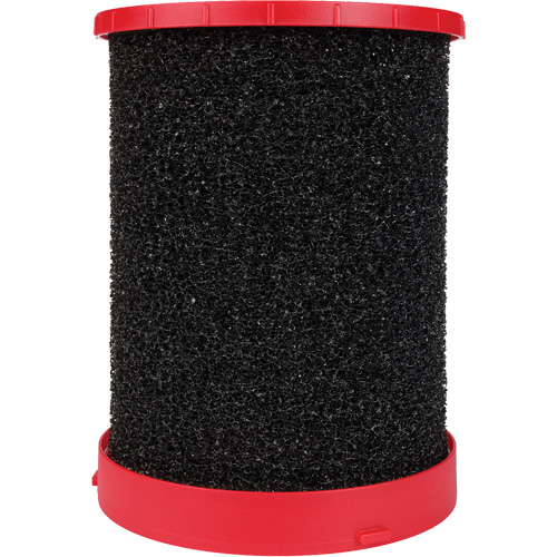 Large Wet/Dry Vacuum Wet Filter, Foam, Fits 12 US gal./9 US gal./6 US Gal. We Share Industrial Supply