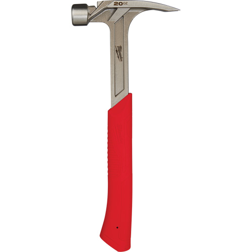 Rip Claw Hammer, 20 oz., Cushion Handle, 14" L We Share Industrial Supply