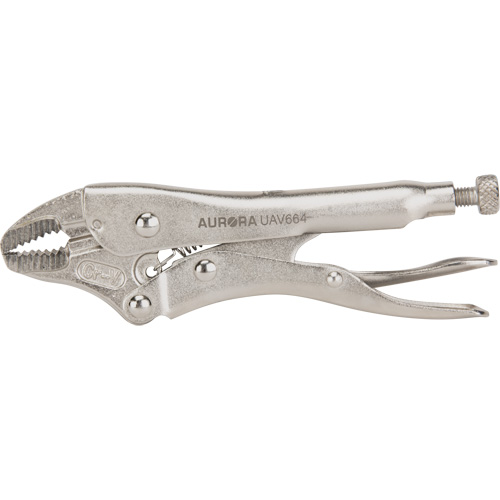 Pince-&eacute;tau avec coupe-fils, Longueur 5", M&acirc;choire courb&eacute;e We Share Industrial Supply
