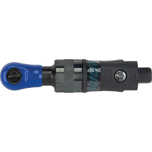 Stubby Industrial Air Ratchet Wrench, 1/4" Drive, 1/4" NPT, 3 CFM We Share Industrial Supply