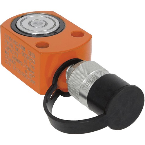 Super Heavy-Duty Low Height Single-Acting Cylinder, 0.39" Stroke, 10 Ton(s) Capacity We Share Industrial Supply