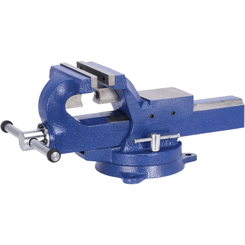 JADV-6 Super Heavy-Duty Bench Vise, 6" Jaw Width, 3-6/10" Throat Depth We Share Industrial Supply