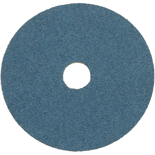 Resin Fibre Sanding Disc, 7" Dia., Z24 Grit, Zirconia Alumina We Share Industrial Supply