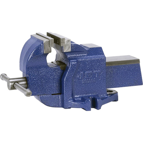 Heavy-Duty British Pattern Bench Vises, 4" Jaw Width, 2-3/5" Throat Depth We Share Industrial Supply