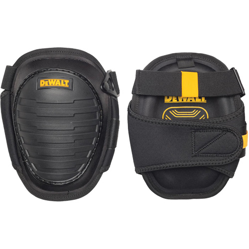 Hard-Shell Knee Pads, Buckle Style, Foam Caps, Gel Pads We Share Industrial Supply