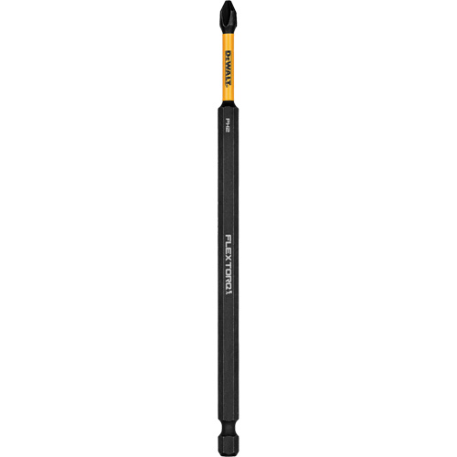 FLEXTORQ&reg; Impact Driver Bit, Phillips, #2 Tip, 1/4" Drive Size, 6" Length We Share Industrial Supply