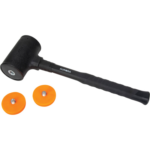 Marteau sans rebond, Poids de la t&ecirc;te 45 oz, Face Polyur&eacute;thane, Prise Fibre de verre, 13" lo We Share Industrial Supply