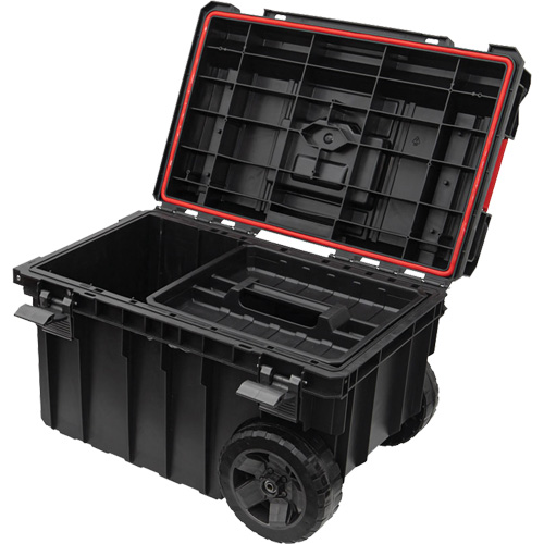 Coffre &agrave; outils roulant Arx, 23-4/5" x 16" x 15-3/5", Noir We Share Industrial Supply