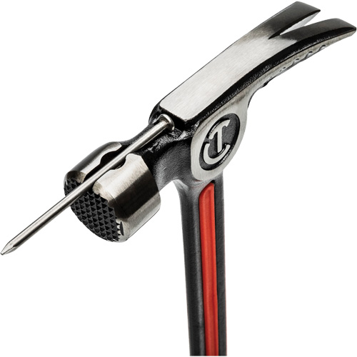 Marteau de charpente en acier avec face meul&eacute;e, 22 oz, Prise en Acier plein, 16" lo We Share Industrial Supply