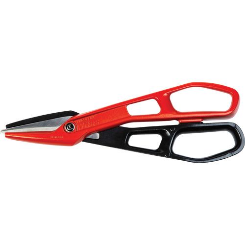 Cisaille en aluminium l&eacute;g&egrave;re pour ferblantier, Longueur de coupe de 3", Coupe Droit We Share Industrial Supply