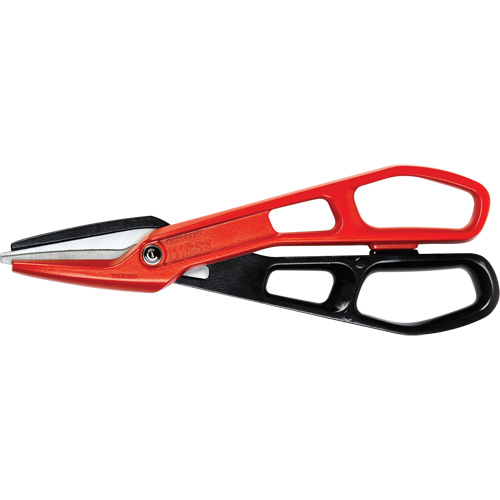 Cisaille en aluminium l&eacute;g&egrave;re pour ferblantier, Longueur de coupe de 3", Coupe Droit We Share Industrial Supply