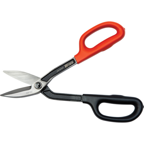 Cisaille d&eacute;port&eacute;e pour ferblantier, Longueur de coupe de 2", Coupe Droit We Share Industrial Supply