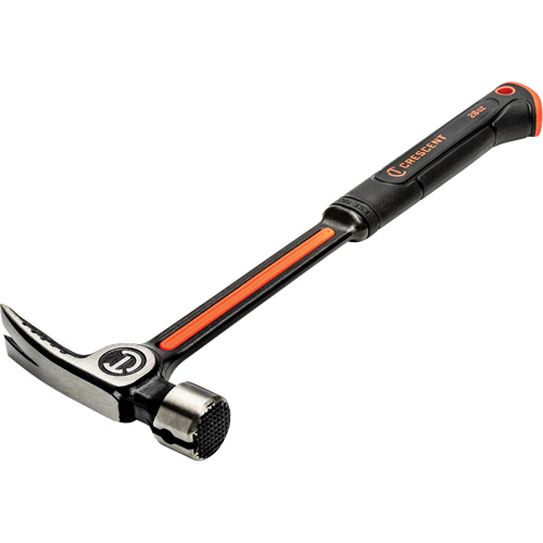 Milled-Face Framing Hammer, 28 oz., Solid Steel Handle, 16" L We Share Industrial Supply