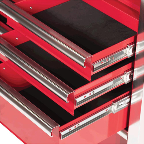 PRC4211 Armoire roulante de s&eacute;rie Pro, 11 tiroirs, 42" la x 18" p x Rouge We Share Industrial Supply