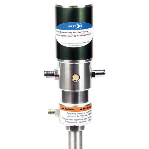 JAGP-120 Ensemble de pompe &agrave; graisse robuste avec commande pneumatique We Share Industrial Supply