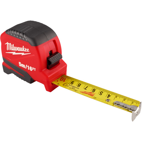 Ruban &agrave; mesurer compact, 1" x 16' We Share Industrial Supply