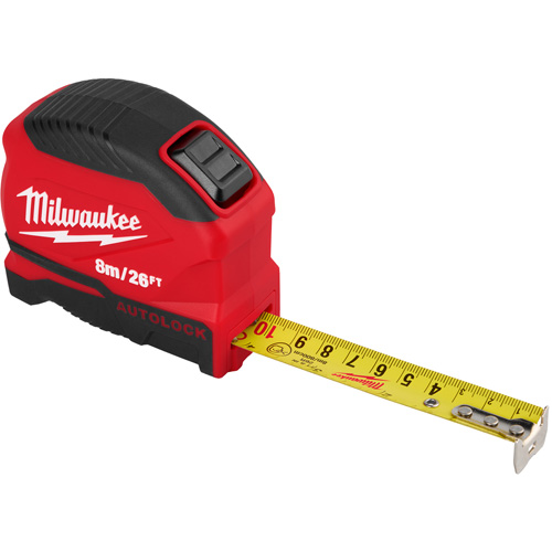 Ruban &agrave; mesurer Auto-Lock, 1" x 26' We Share Industrial Supply