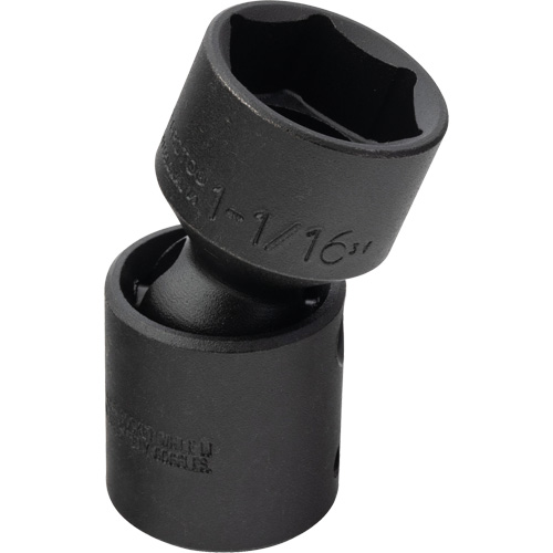 Universal Socket, Impact, 1-1/16", 1/2" Drive, 6 Points We Share Industrial Supply