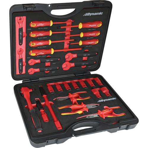Insulated Tool Set, 1000 V, 28 Pcs We Share Industrial Supply
